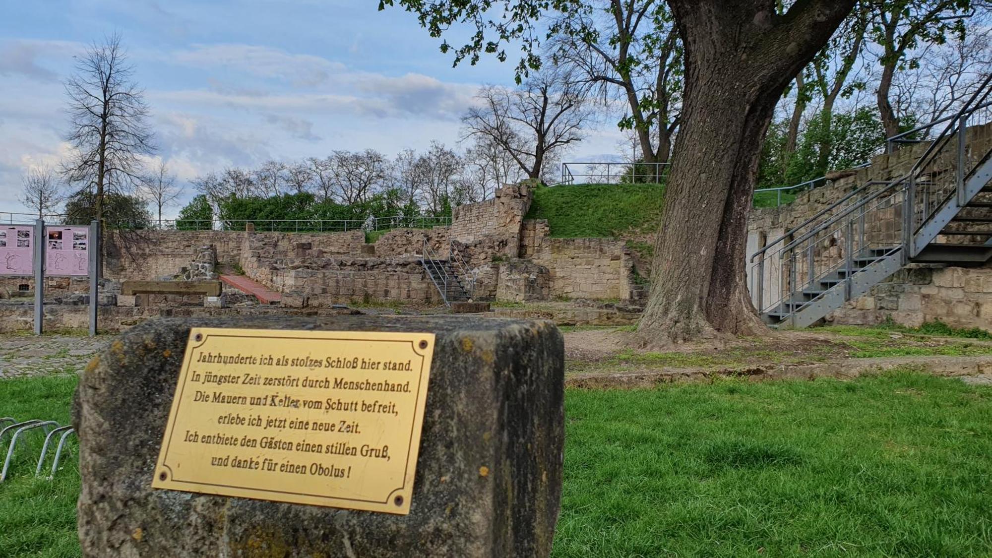 Ferienwohnungen An Der Schlossruine Herbsleben Exteriér fotografie